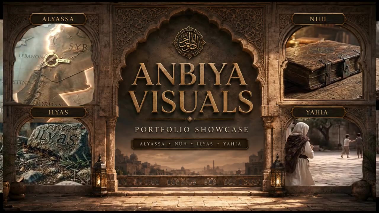 Arabic Anbiya Visuals edition poster